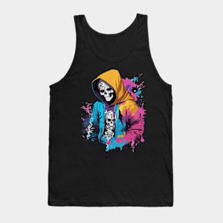 halloween skull Tank Top